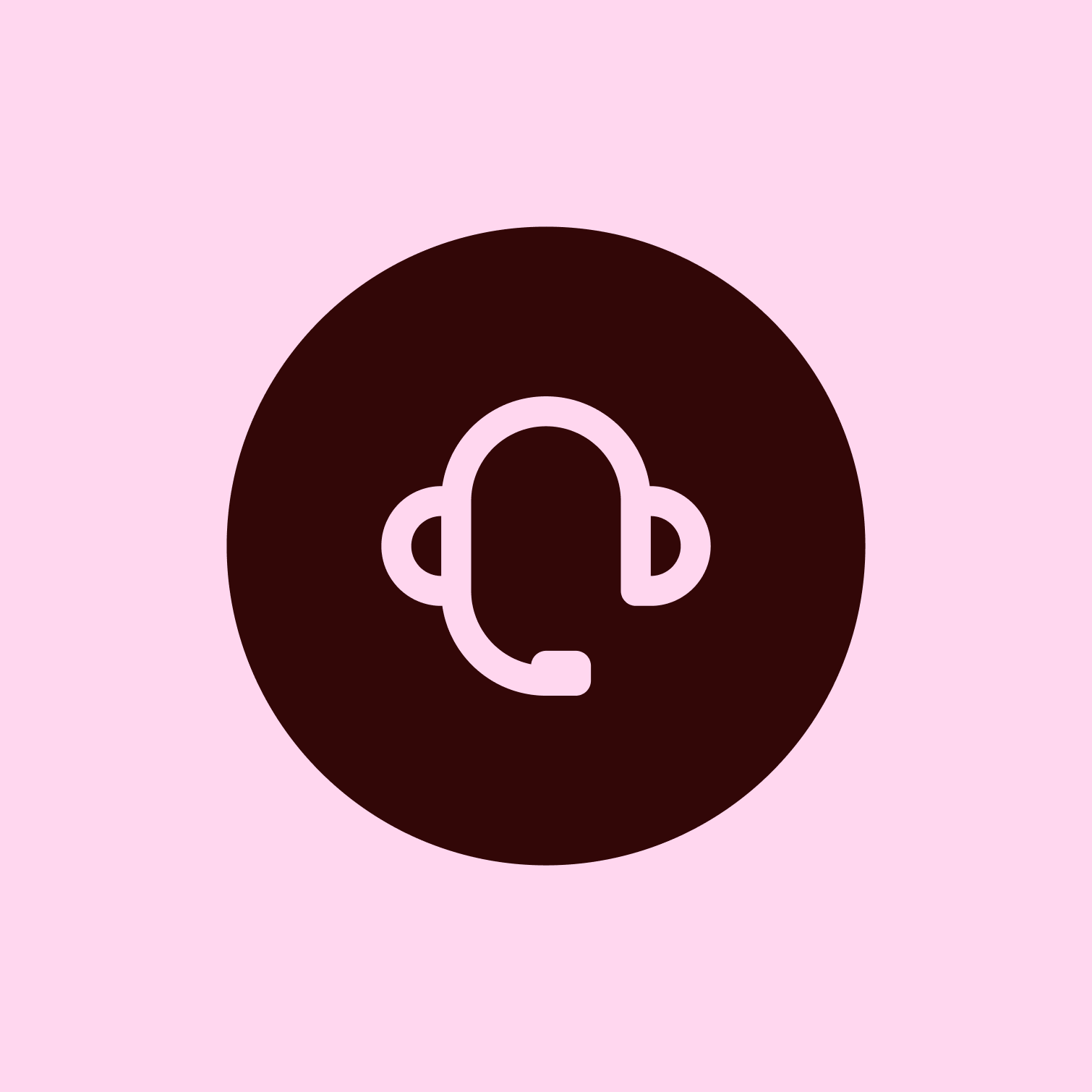 A icon of set of headphones 