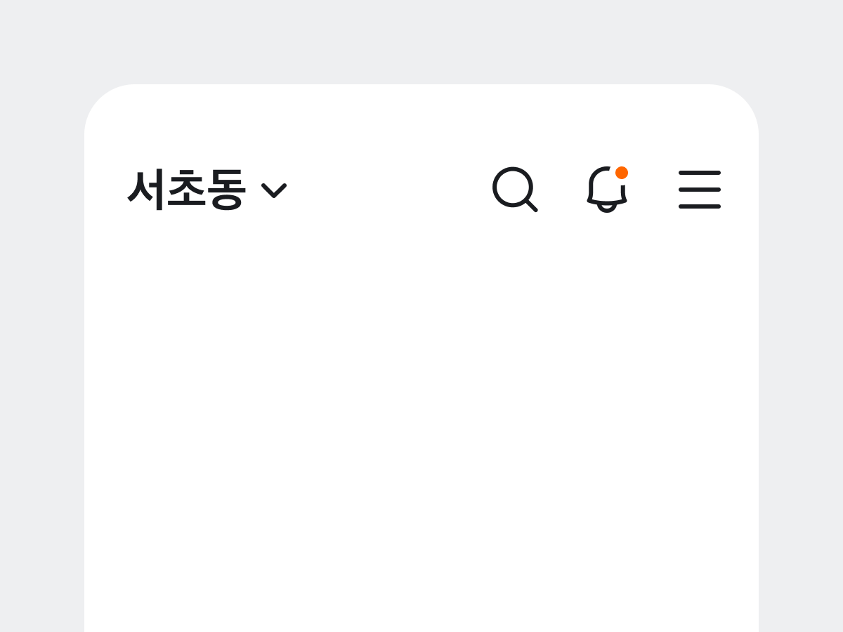 Top Navigation anatomy