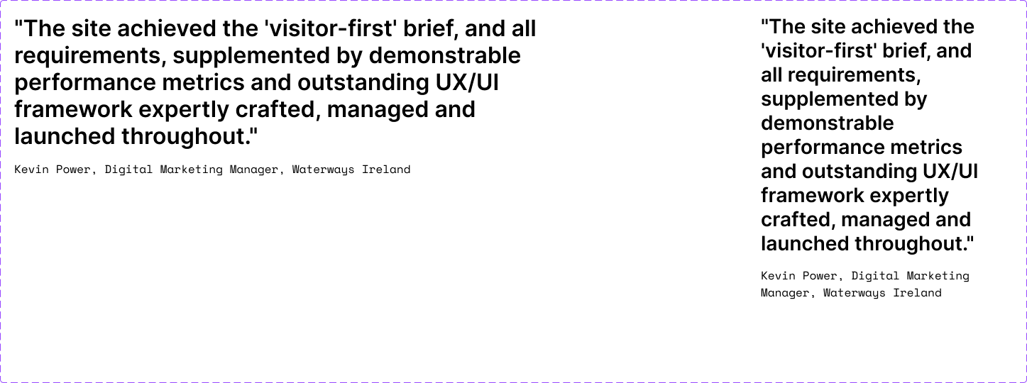 Content - Block Quote