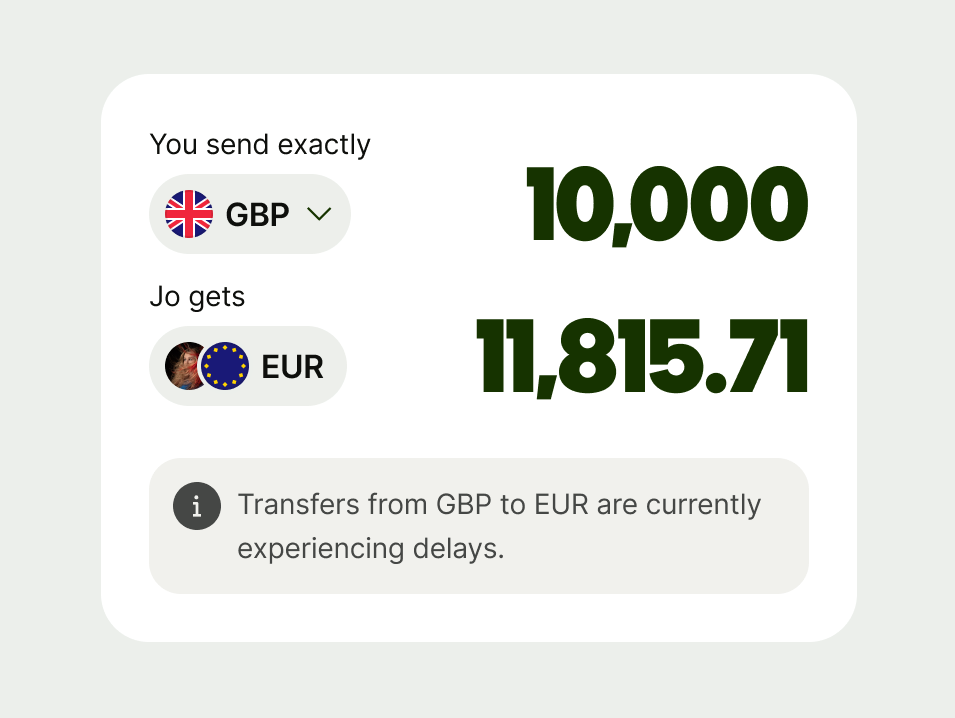 Neutral info prompt within the calculator page