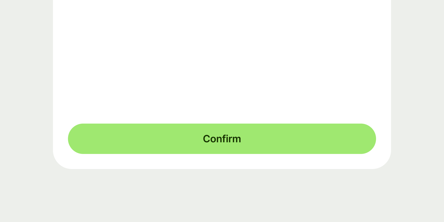 A modal with generic action copy.