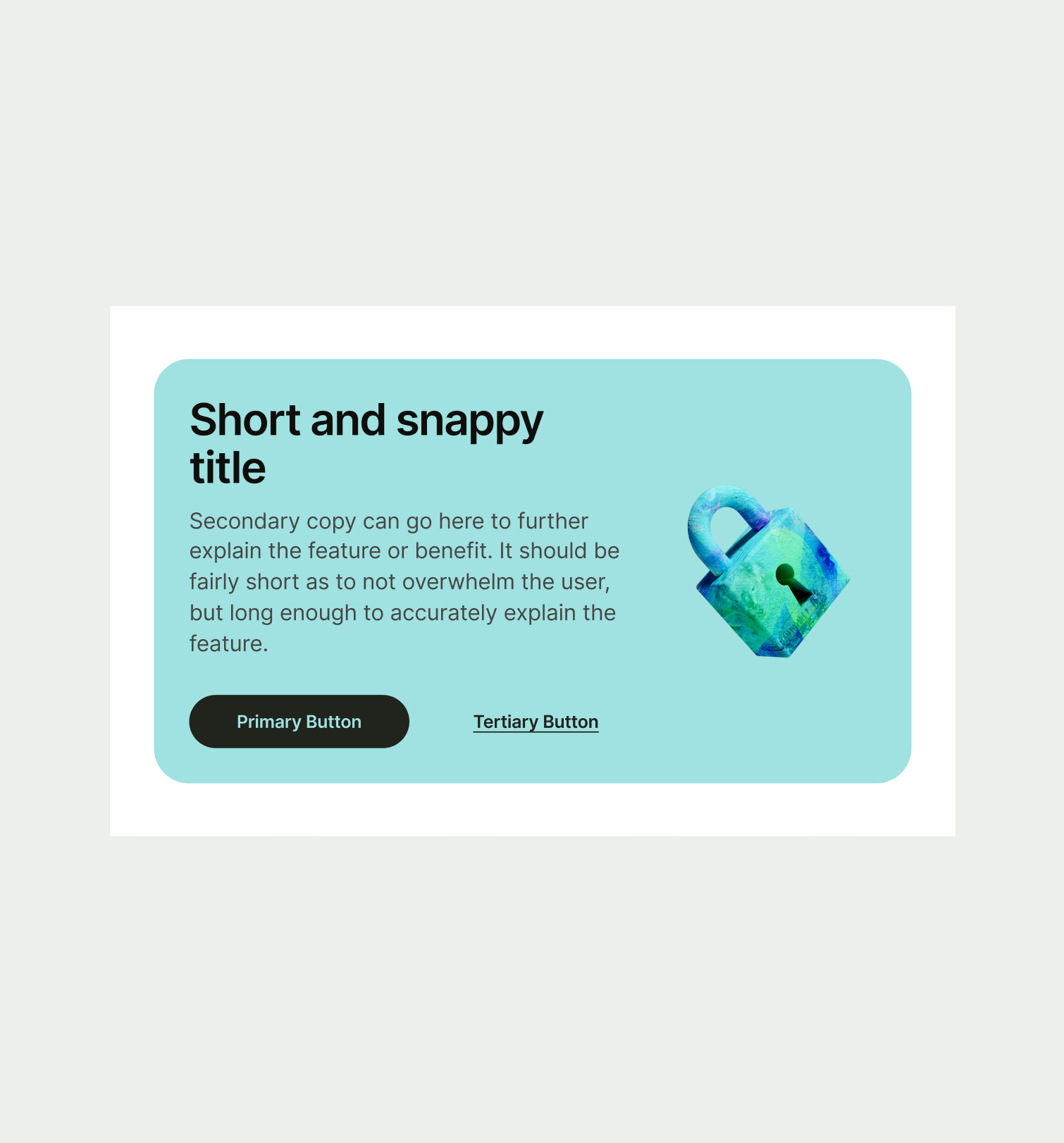 Callout Small pattern on tablet