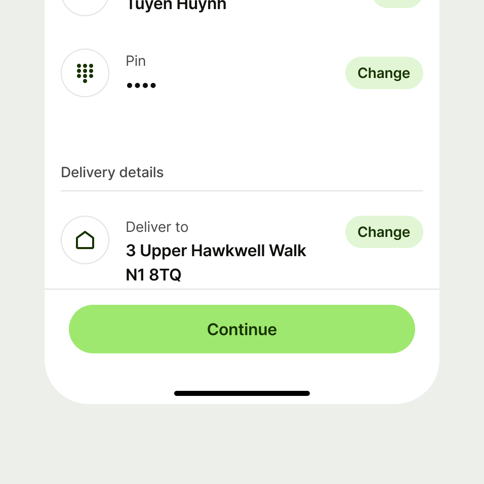 Secondary on list items