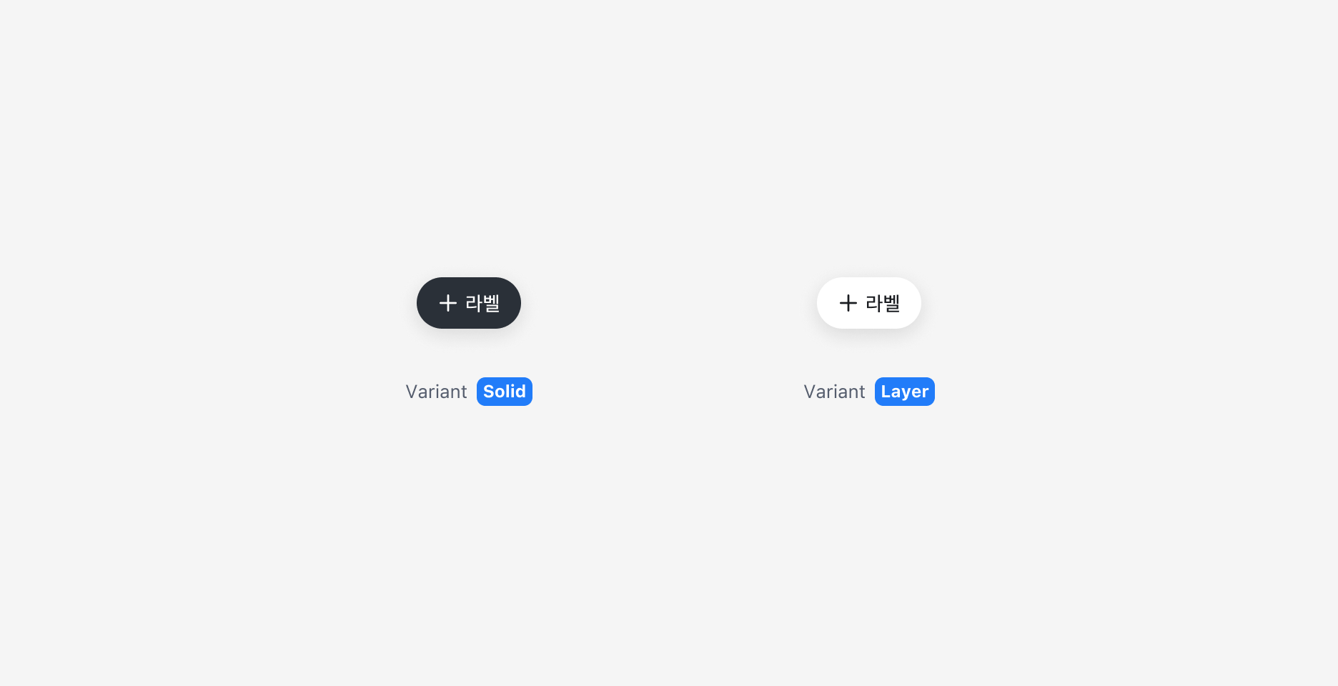 Contextual Floating Button의 Tone Property - Solid, Layer