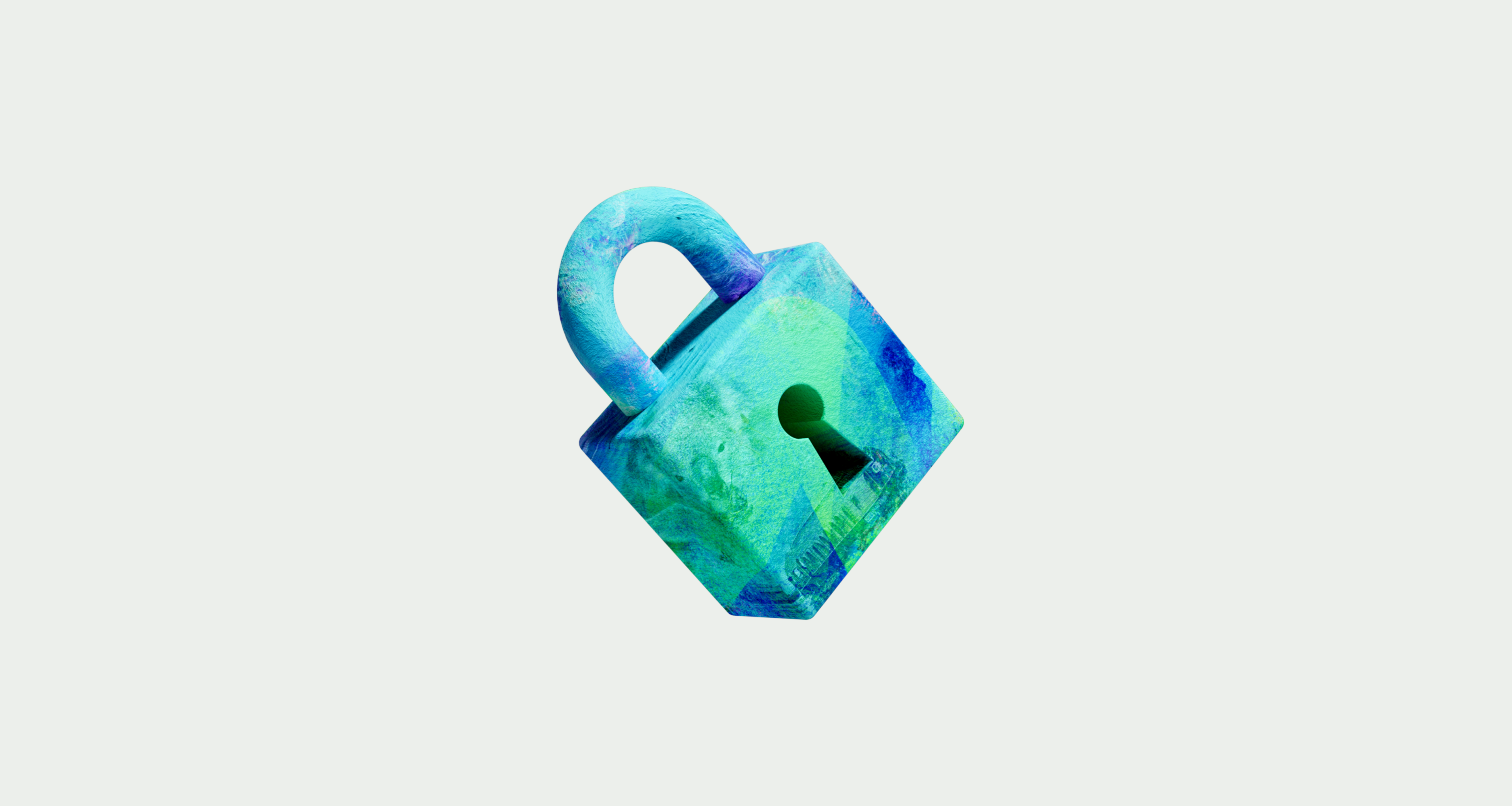 Lock illustration to signify security