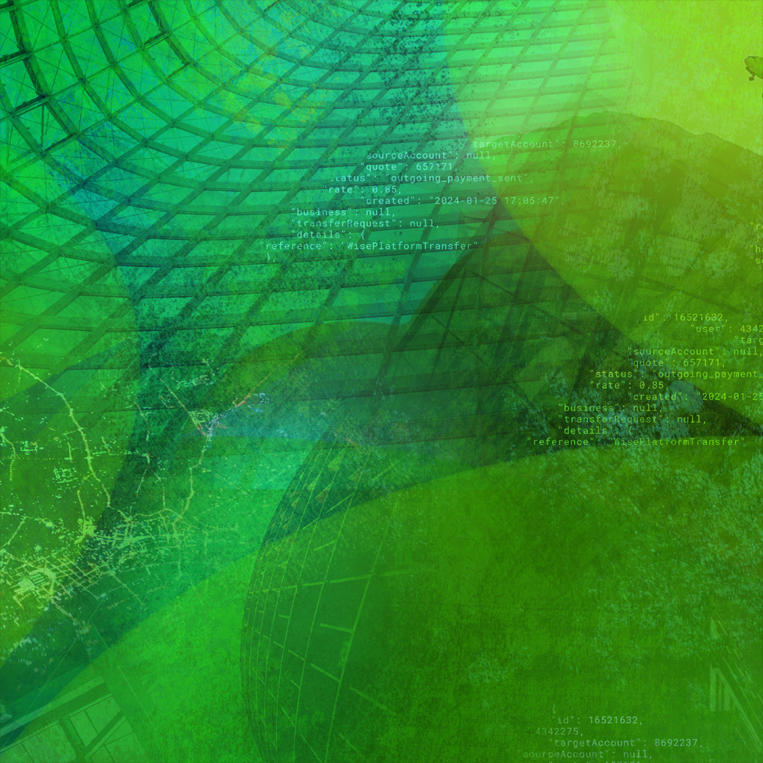 A square image zoom on Wise Platform Tapestry