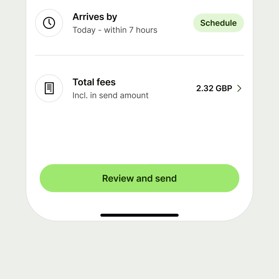 Button used as footer
