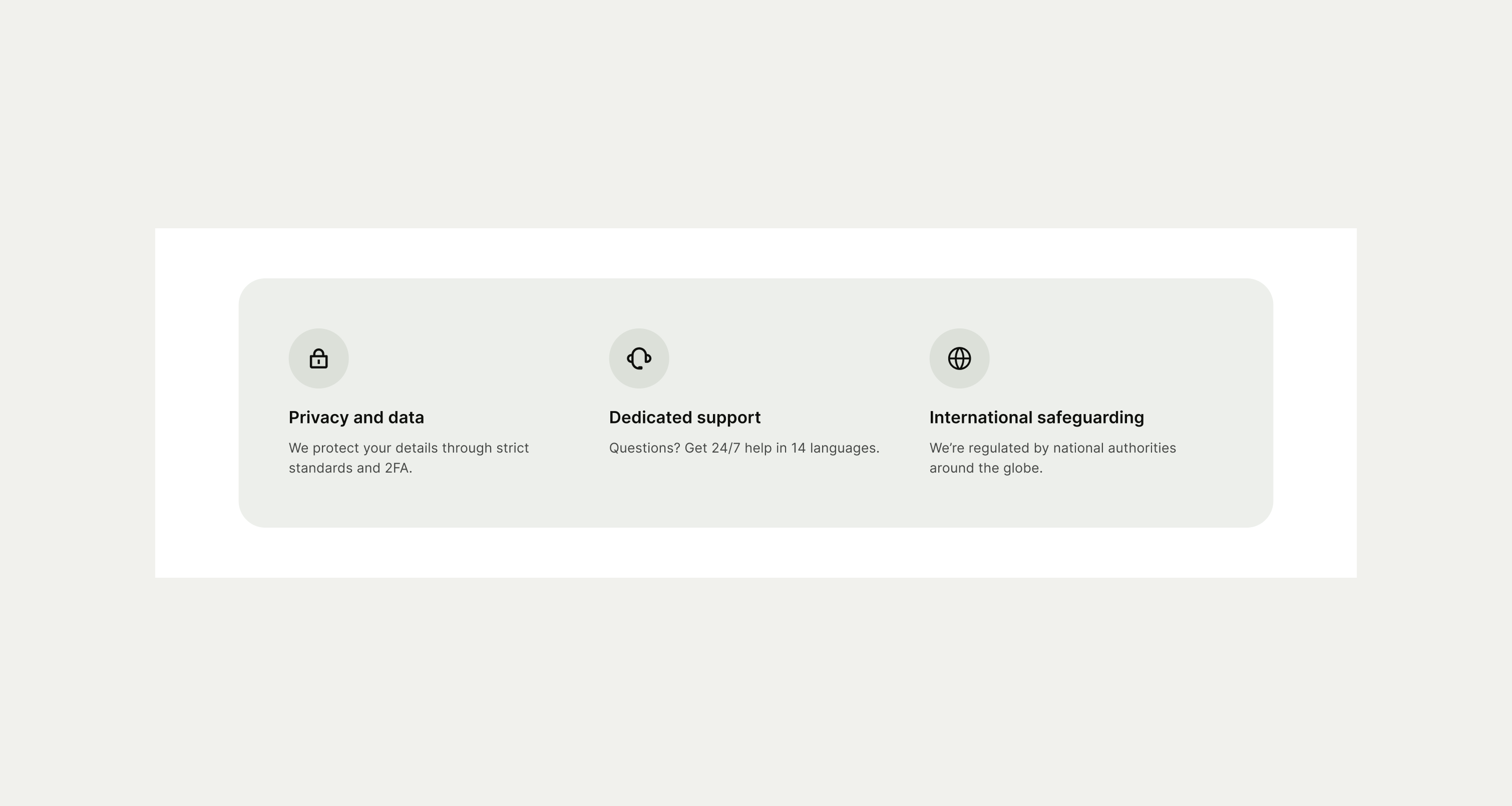 Icon List pattern on desktop