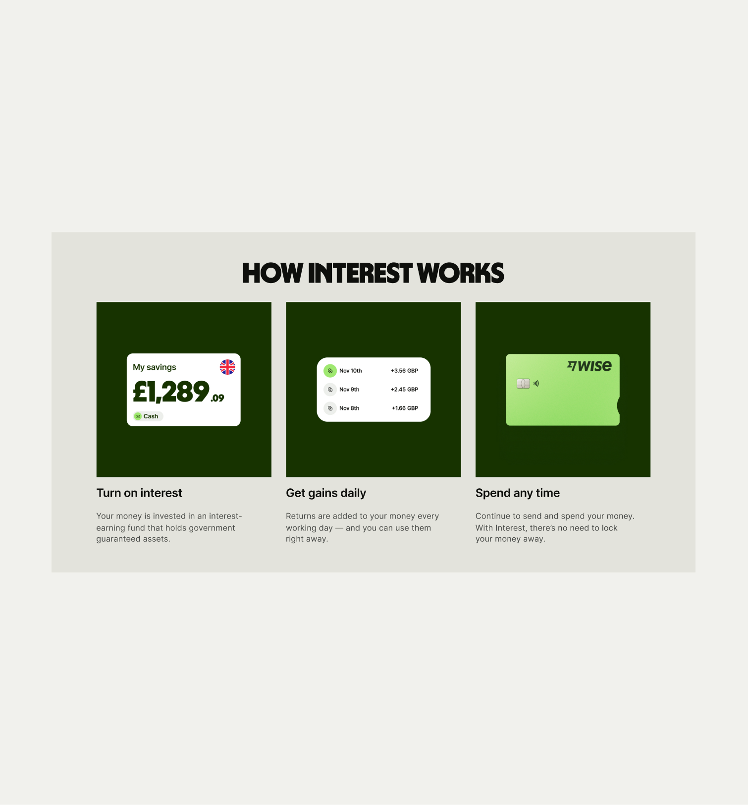 Card Cluster Images pattern in Neutral theme