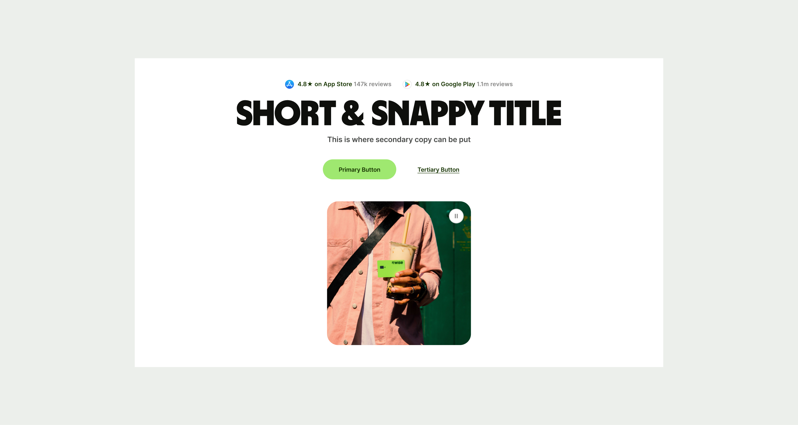 An image of the Hero Small pattern in another language