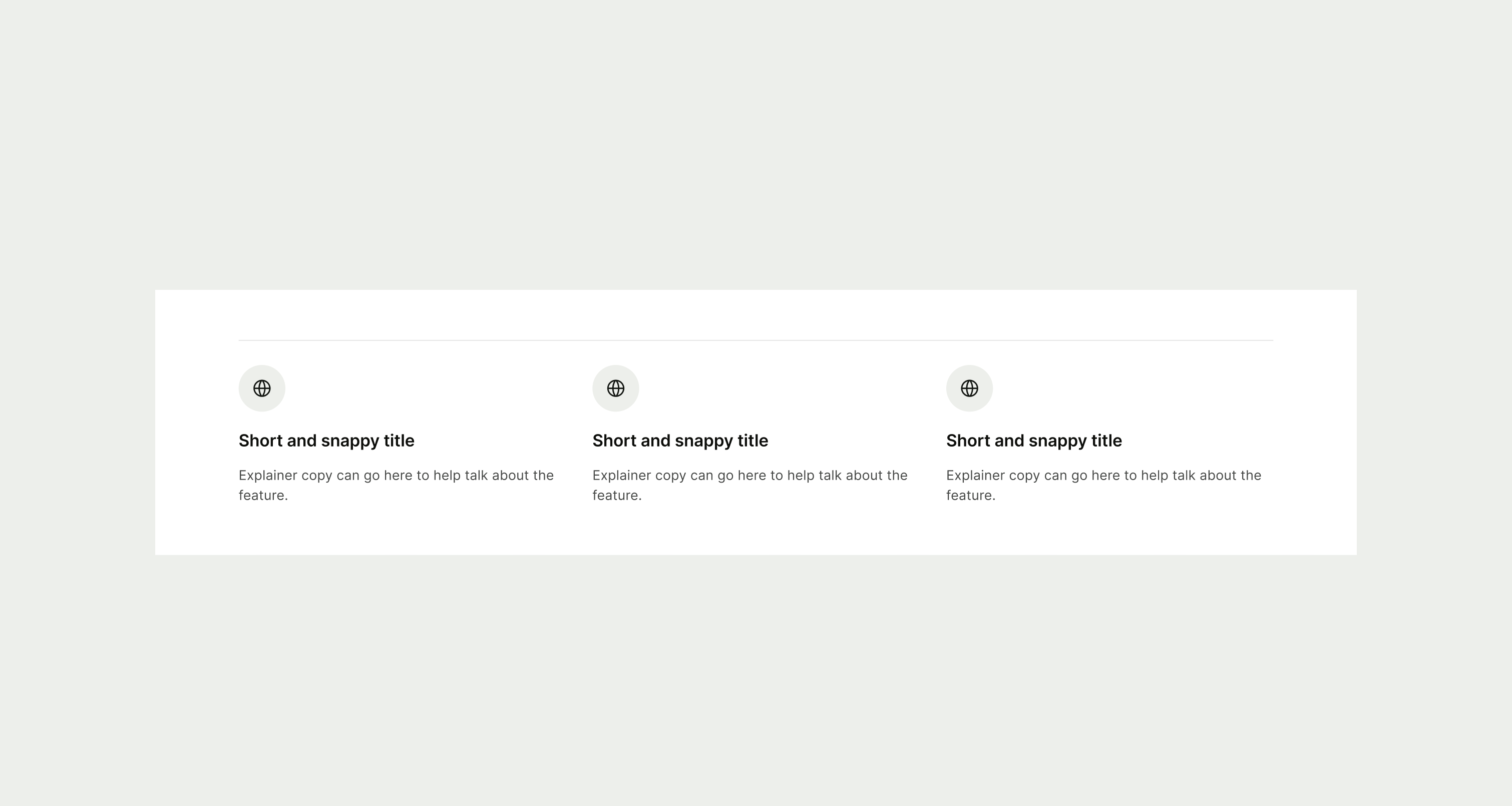 Icon Divider pattern in another language