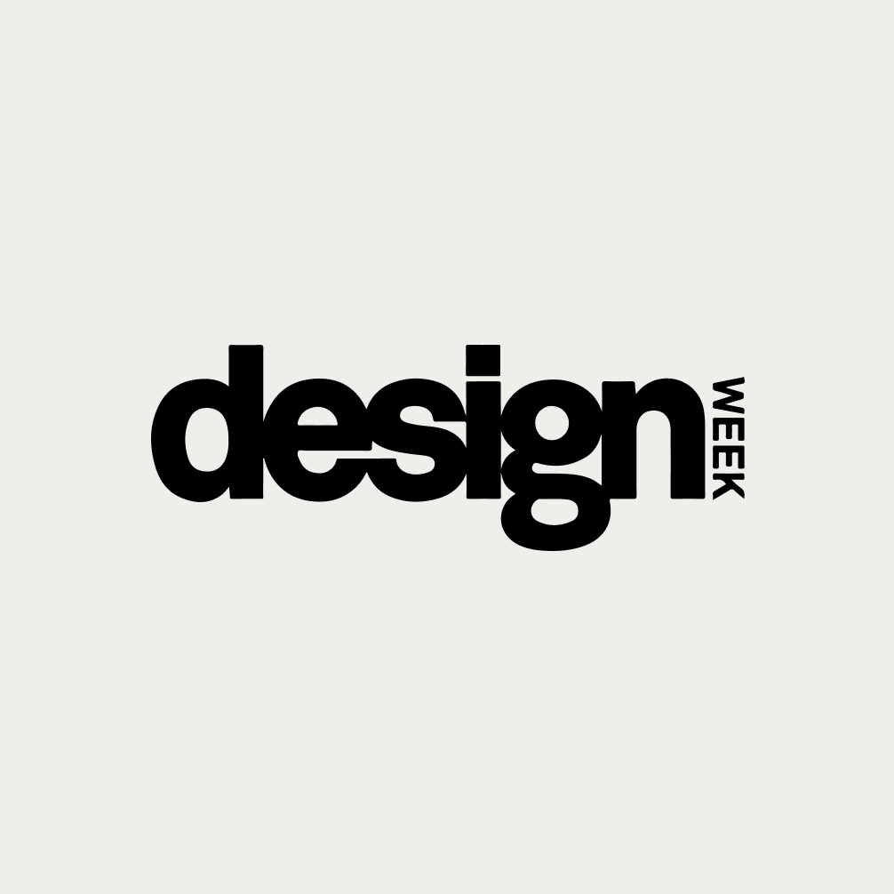 Design Week logo on a gray background