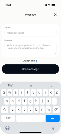 message