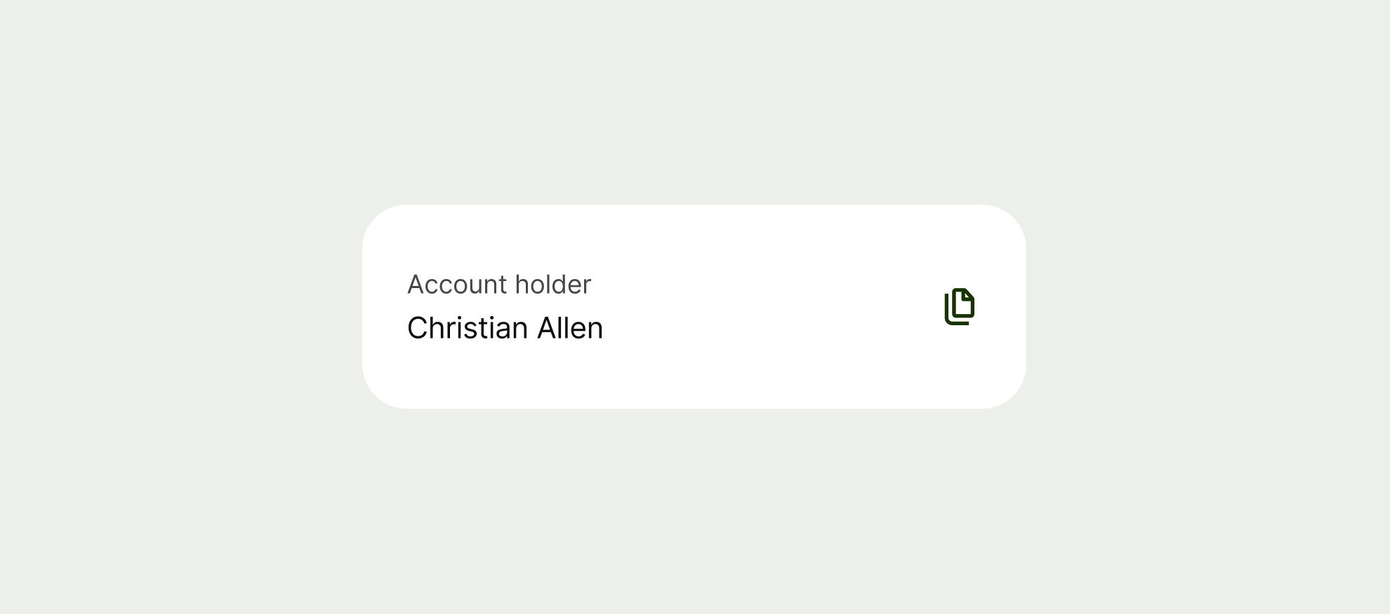 Minimal icon button on list item