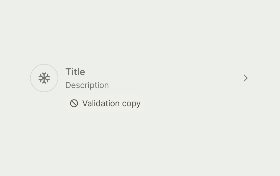 Fully interactive disabled state
