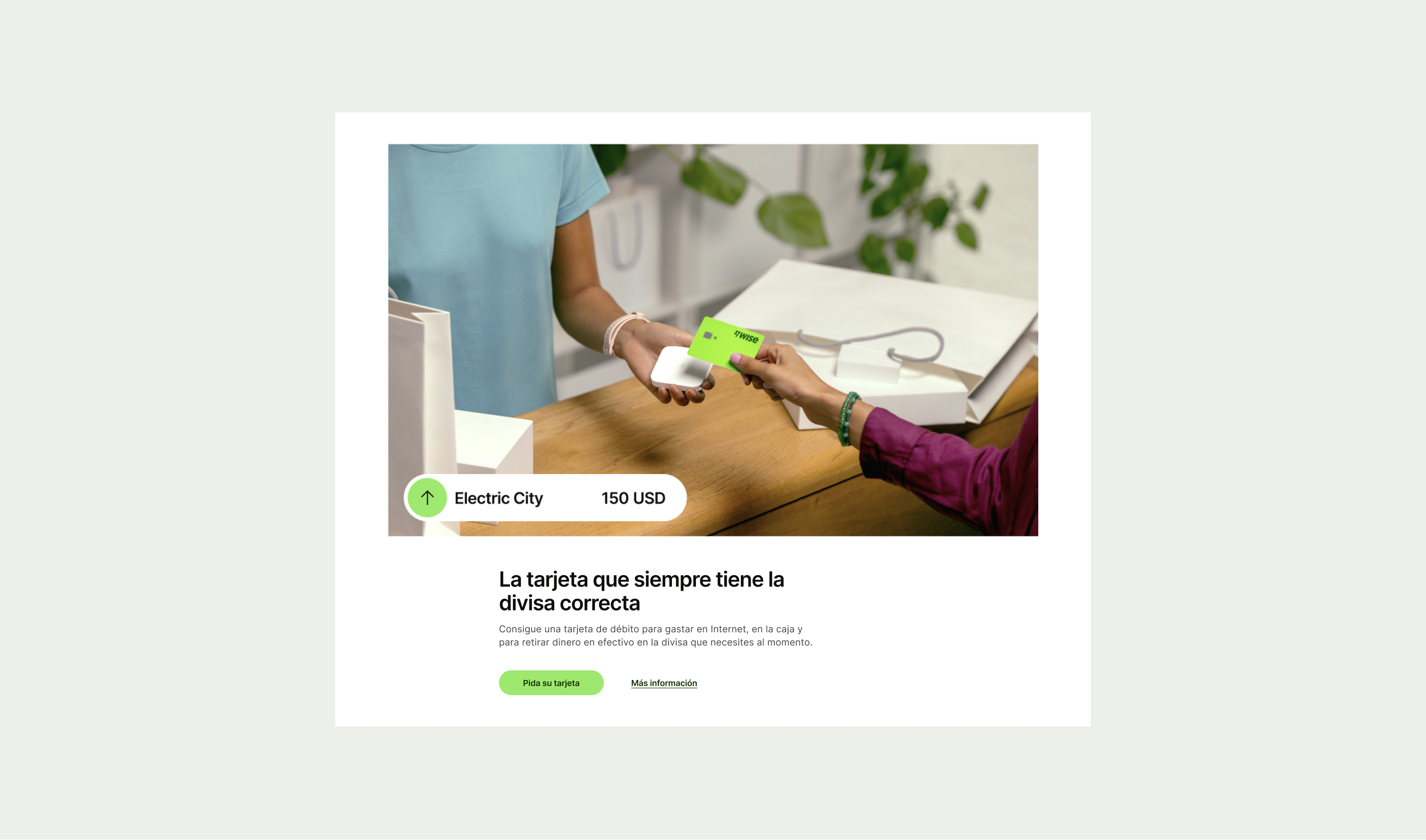 Feature Section Wide pattern in another language