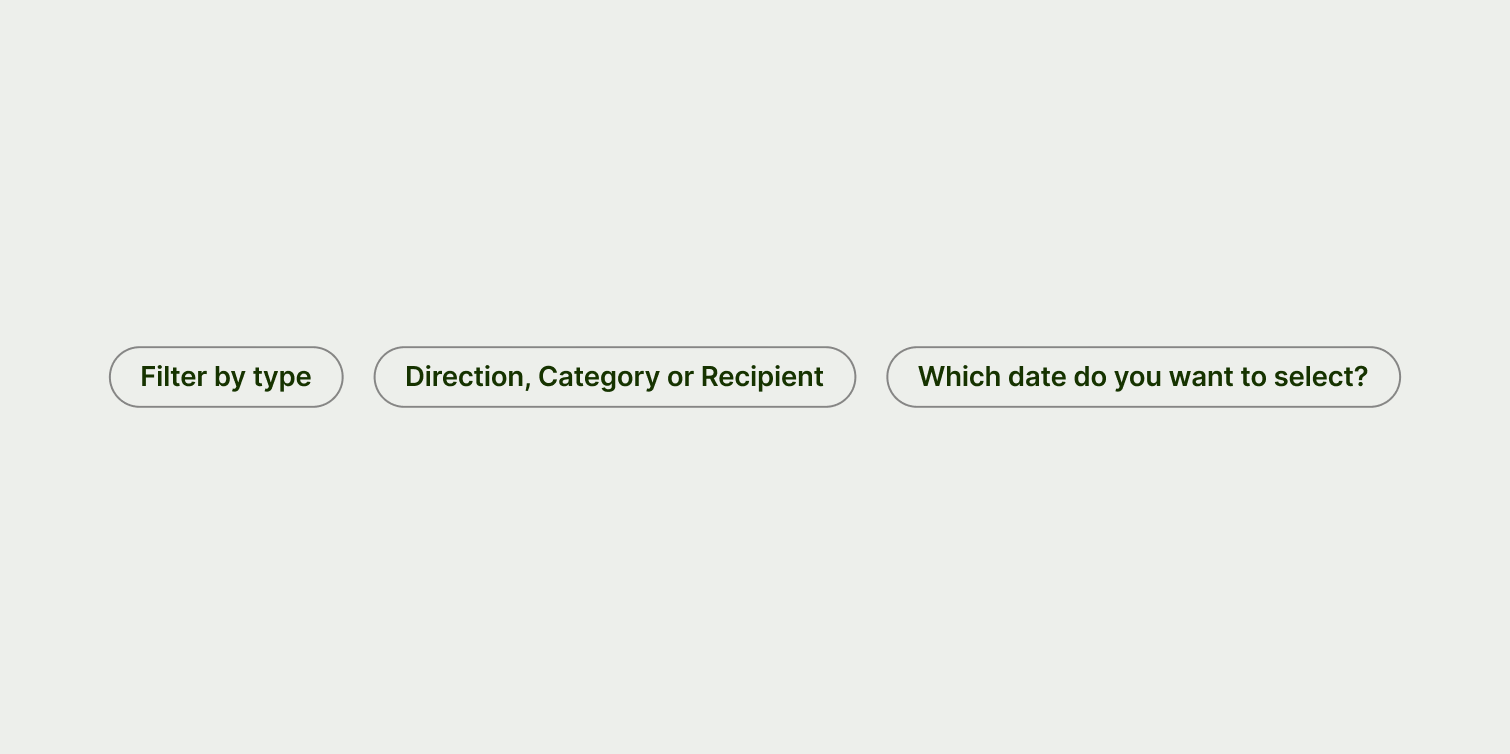 Chips with inconsistent text.