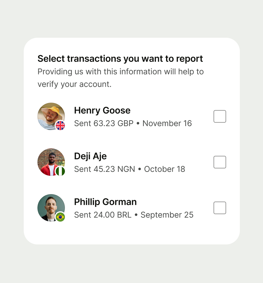 Checkbox Items in a form