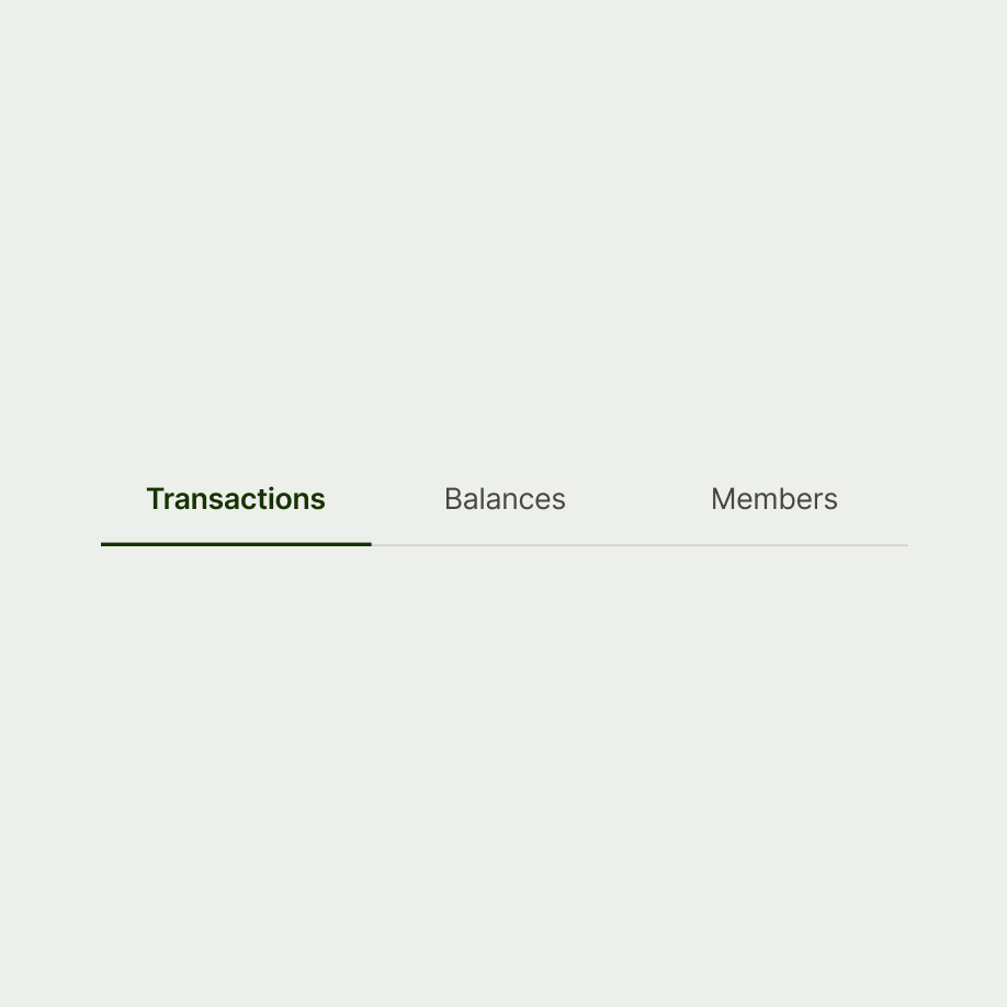 Tabs with related content