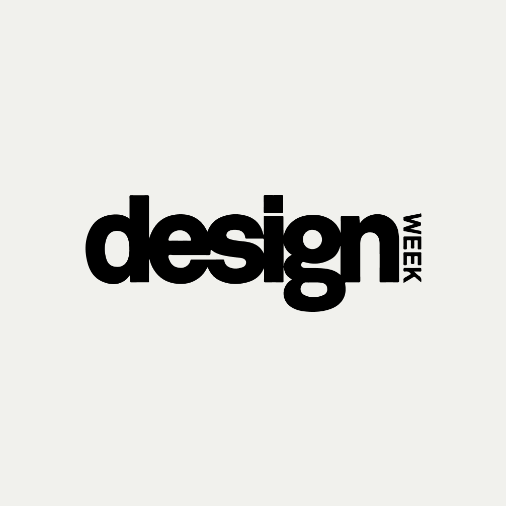 Design Week logo on a gray background