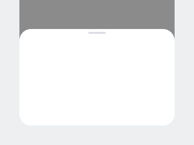 Bottom Sheet anatomy