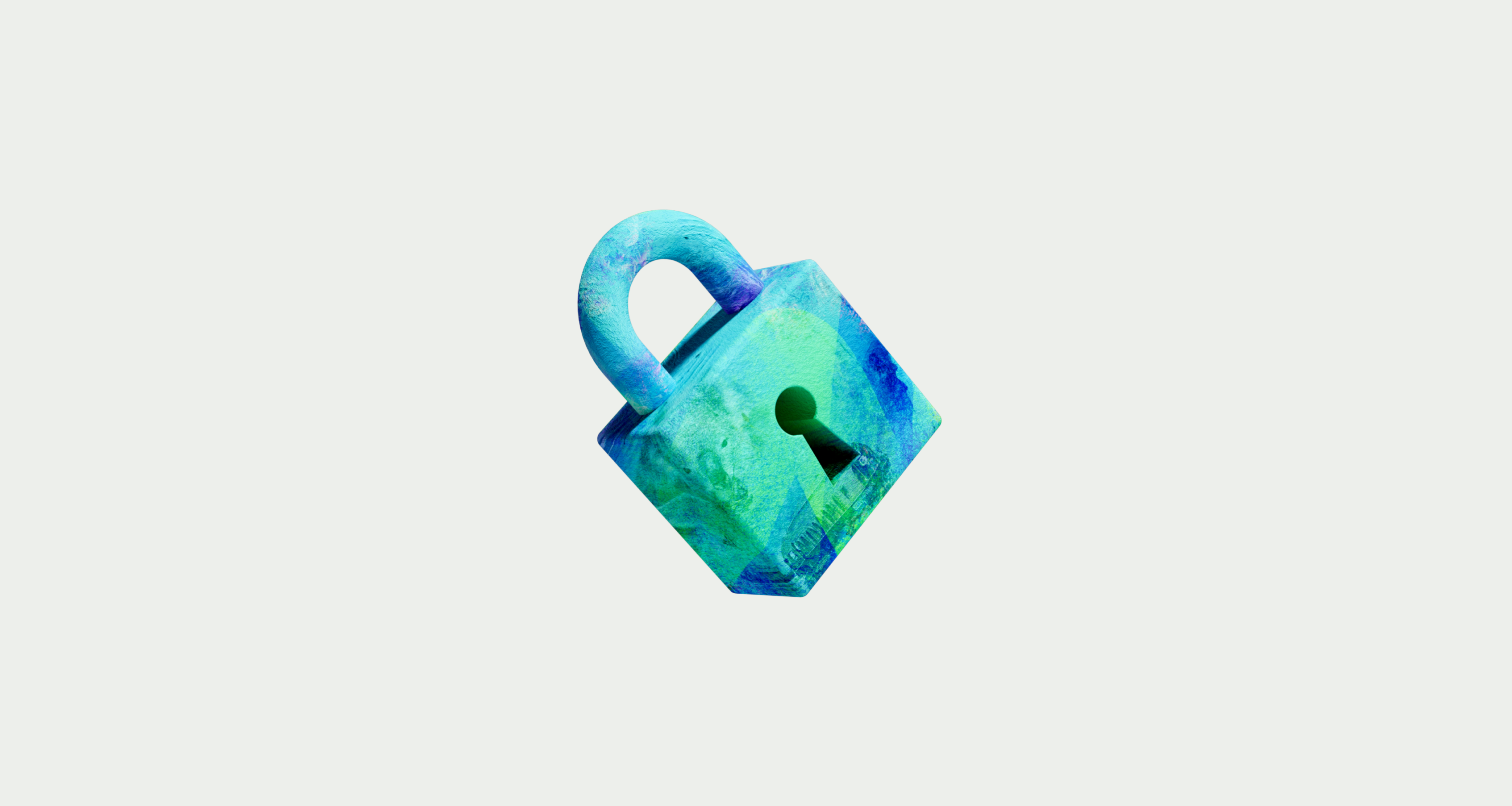 Lock illustration to signify security