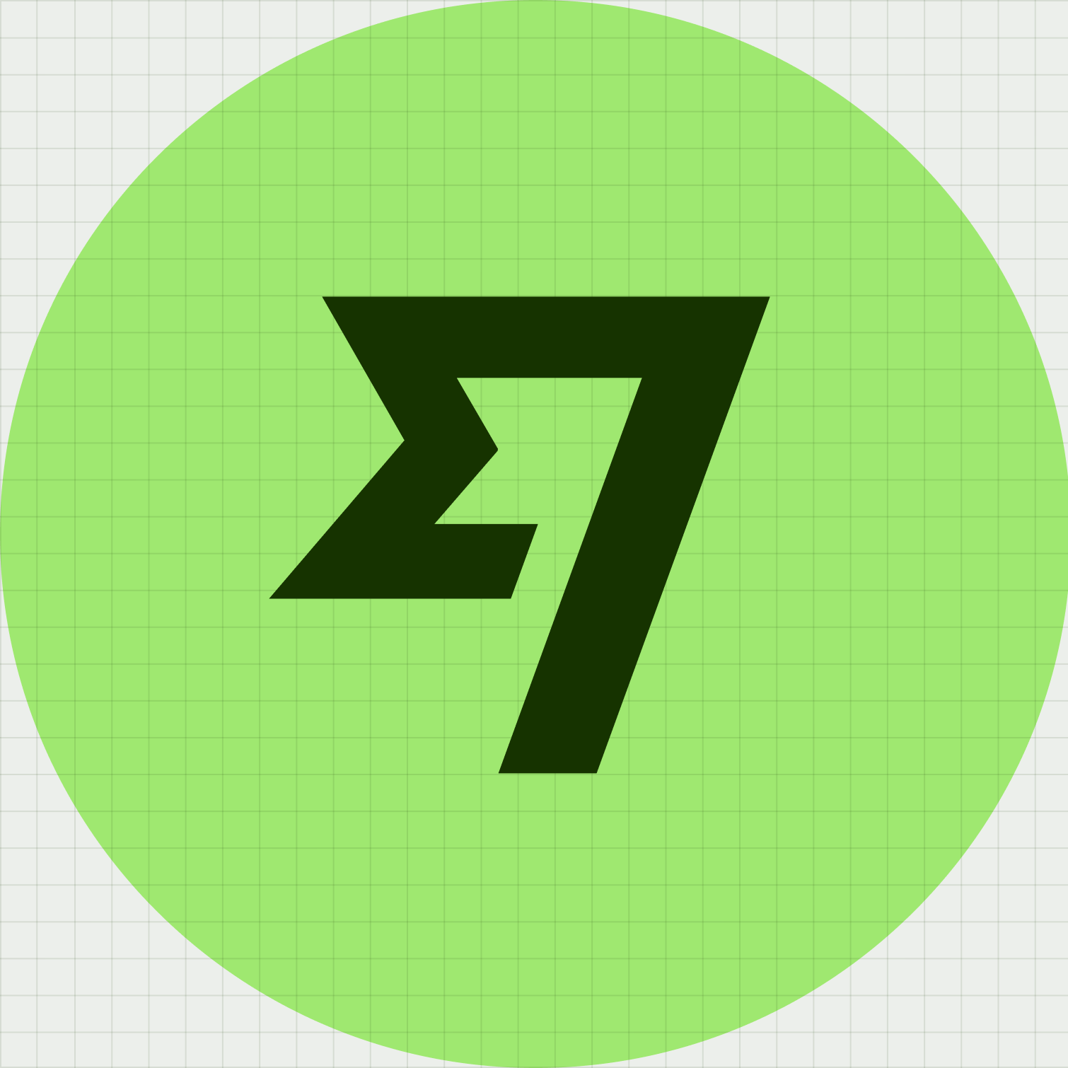Forest Green Fast Flag avatar on a Bright Green background