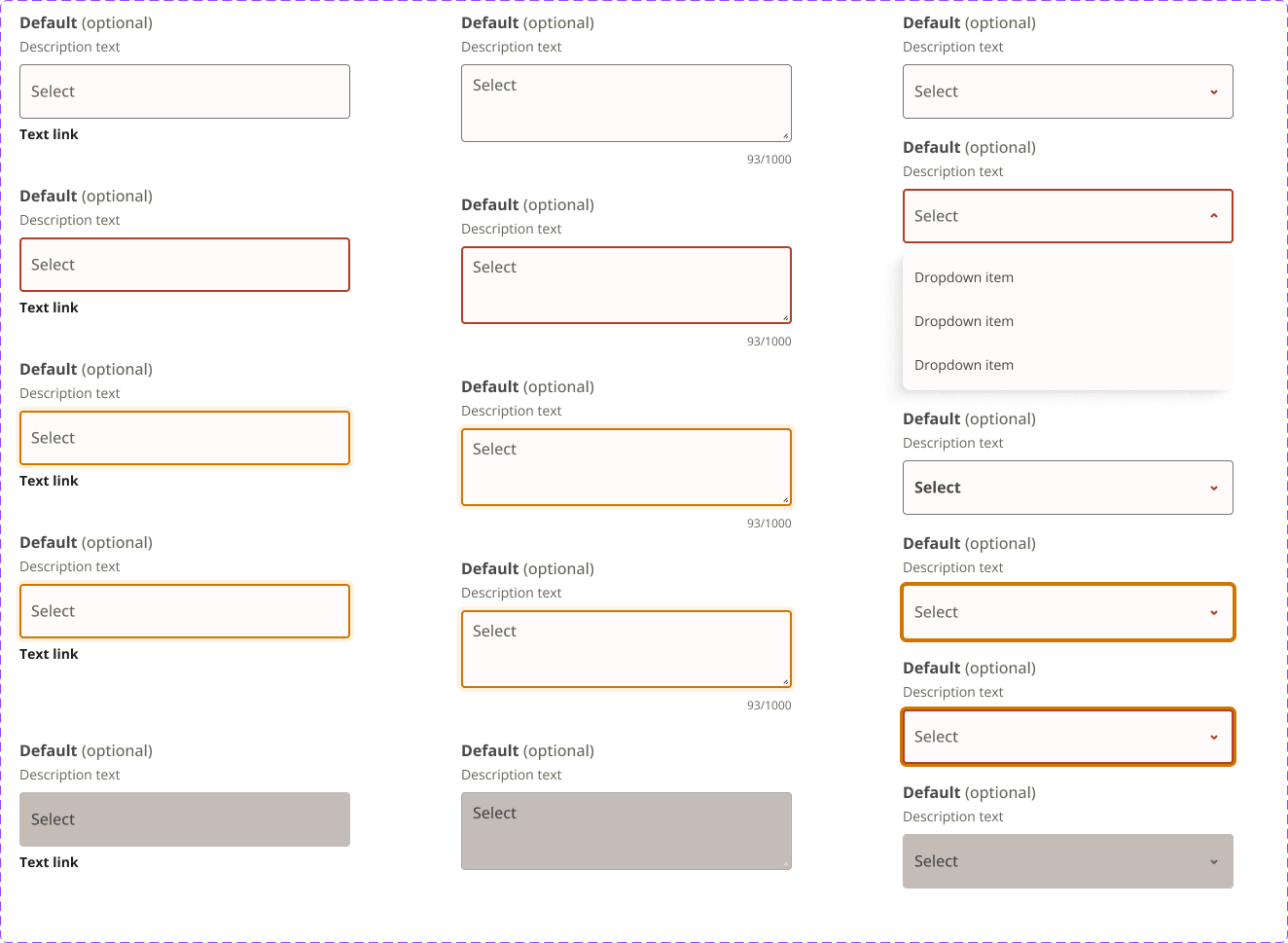 Input field