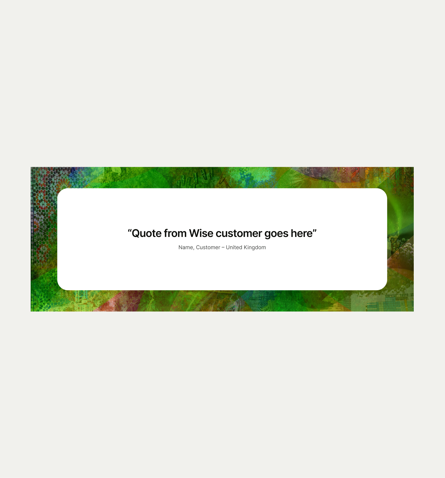 Quote Highlight pattern with incorrect UX