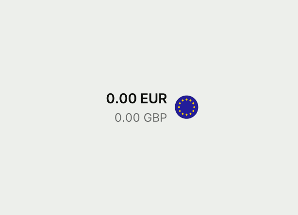 Default currency cell type example