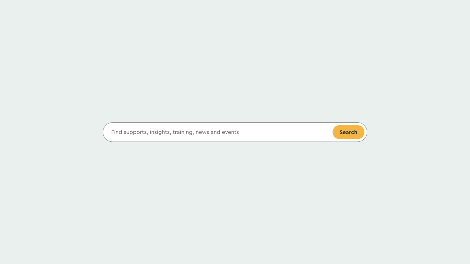 Search input