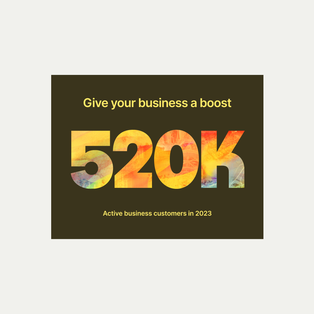 Text Fact pattern in Dark Gold theme