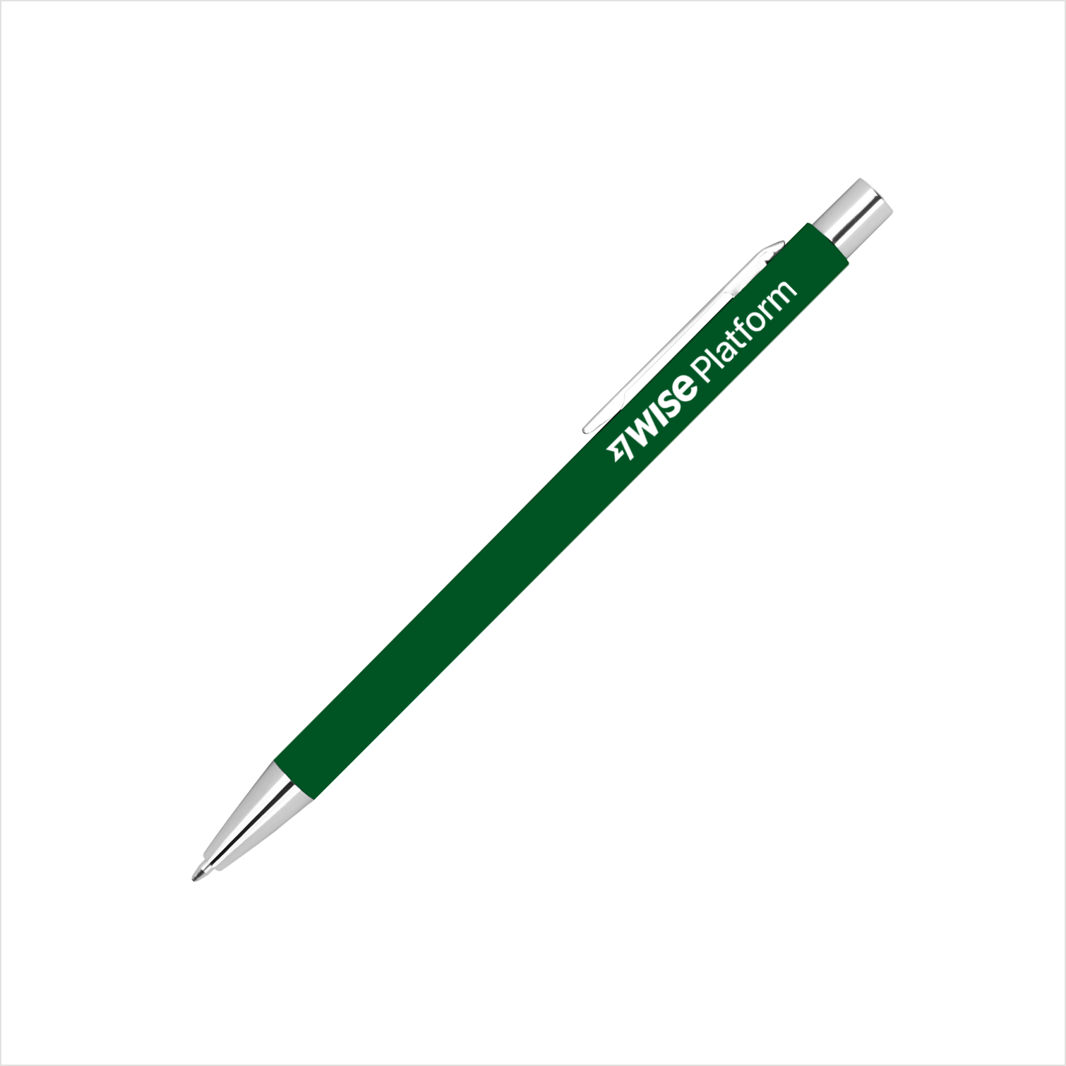 Pen with Wise Platform logo printed