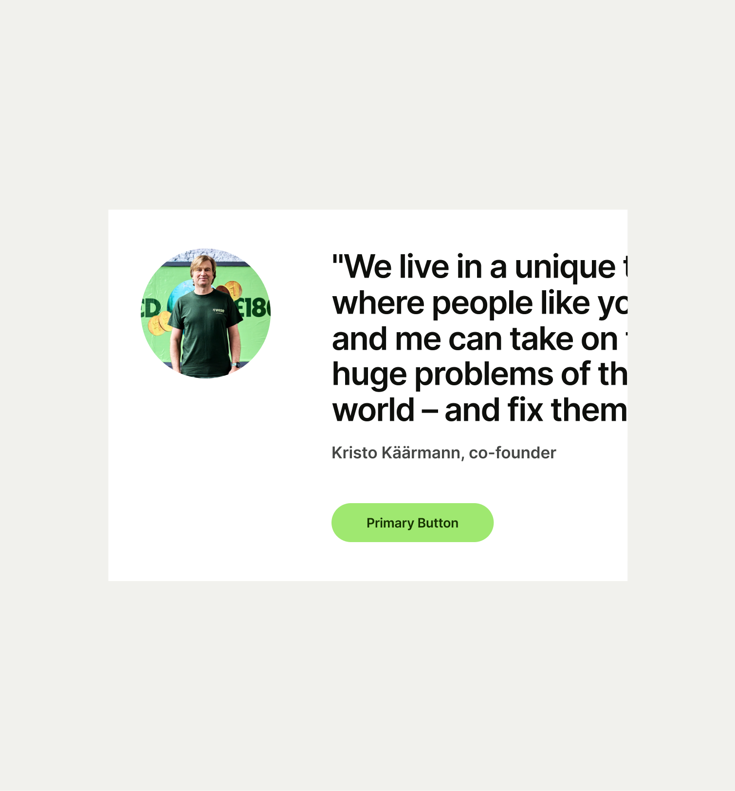 Quote Text pattern on tablet