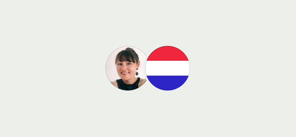 Double horizontal with image and flag