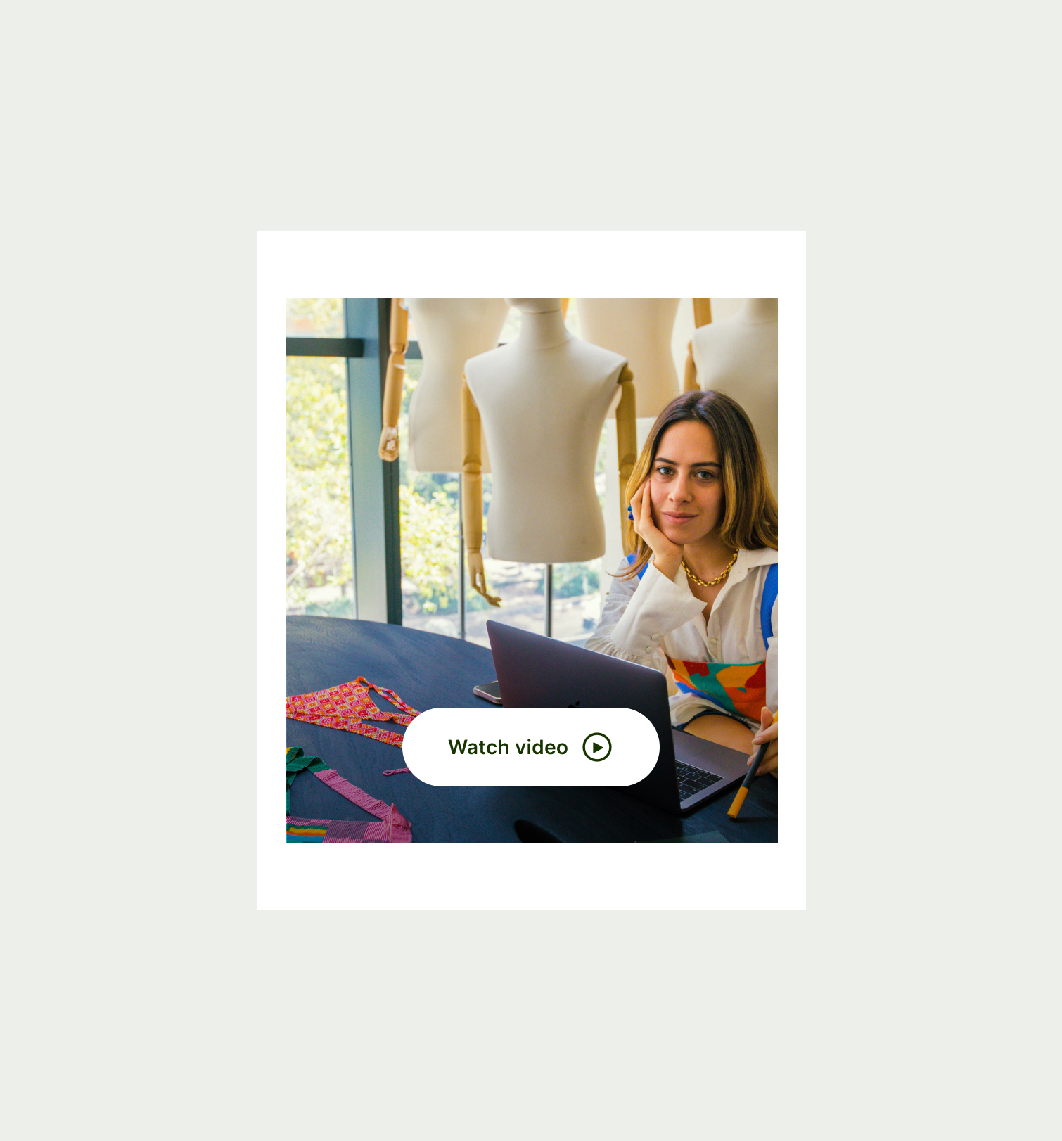 Video Embed pattern on mobile