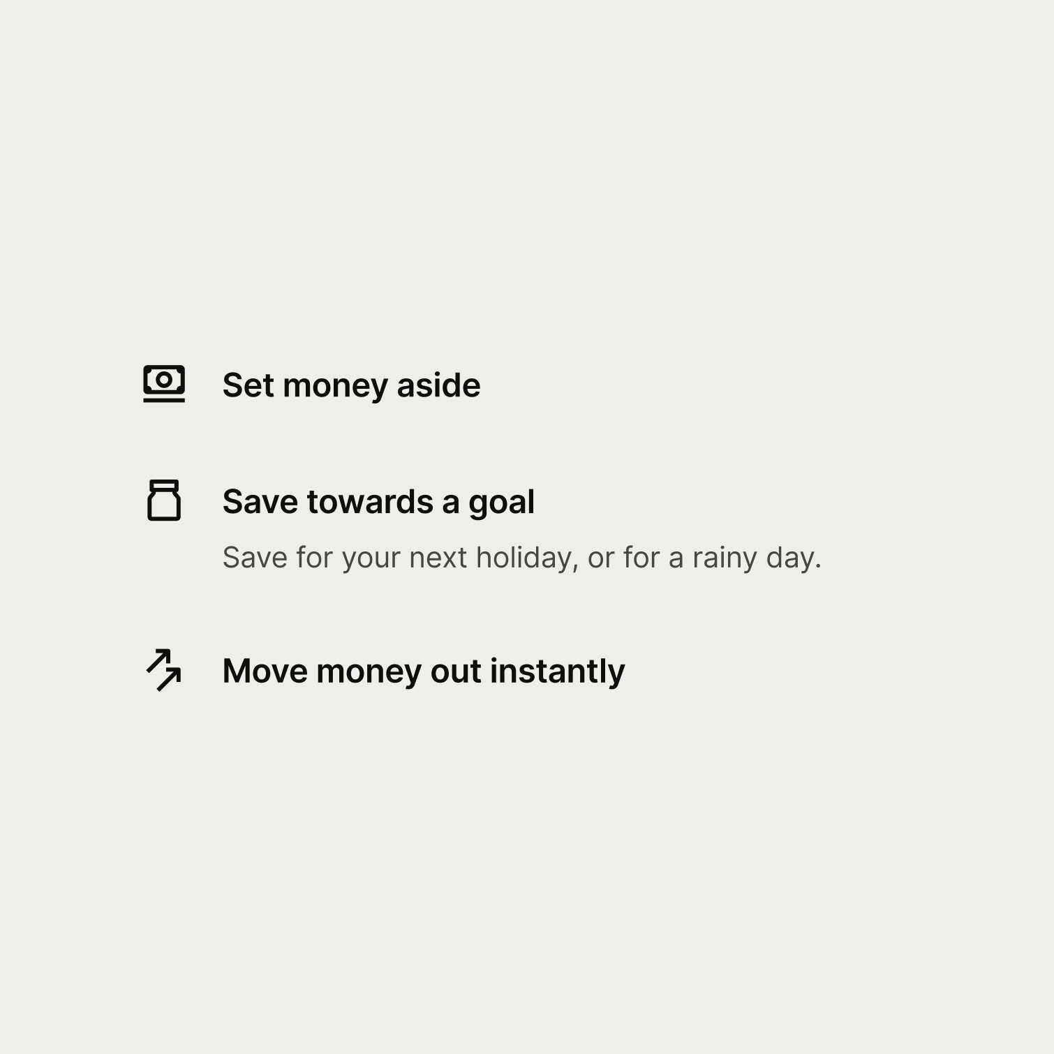 Three summary items, but with inconsistent descriptions.