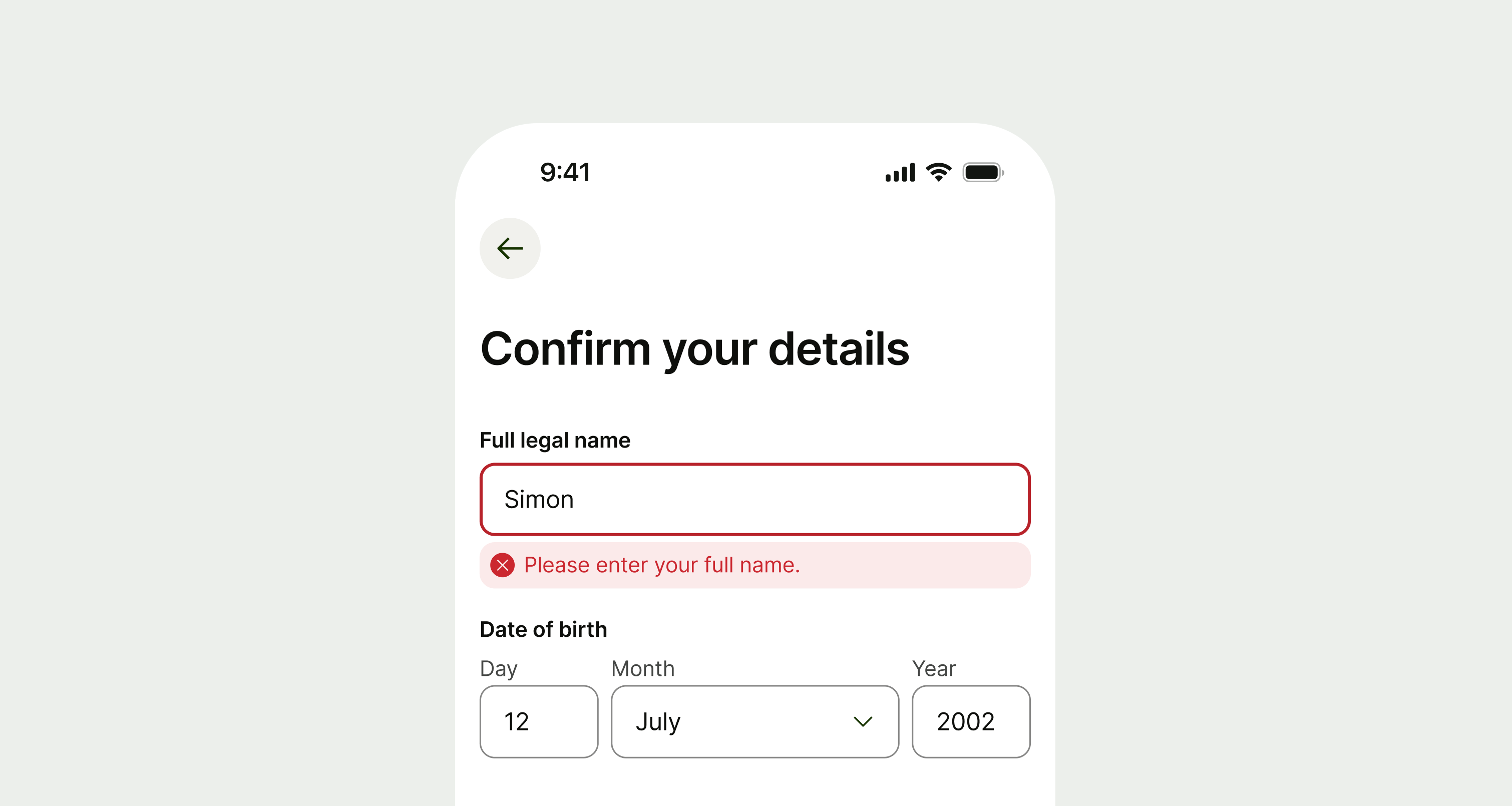 Inline prompt hero image showcasing an inline prompt within an input.