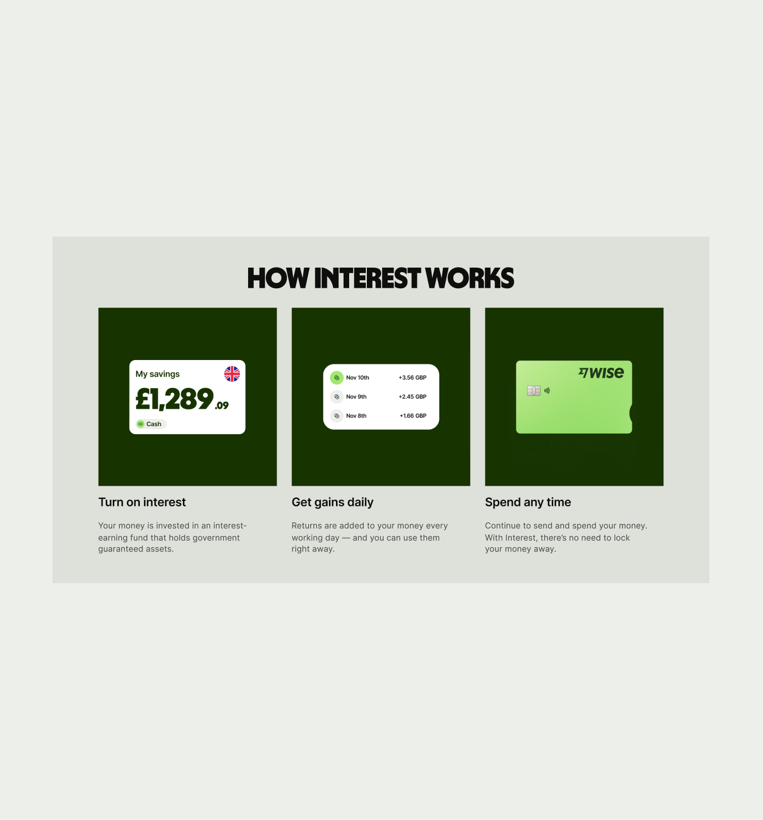 Card Cluster Images pattern in Neutral theme