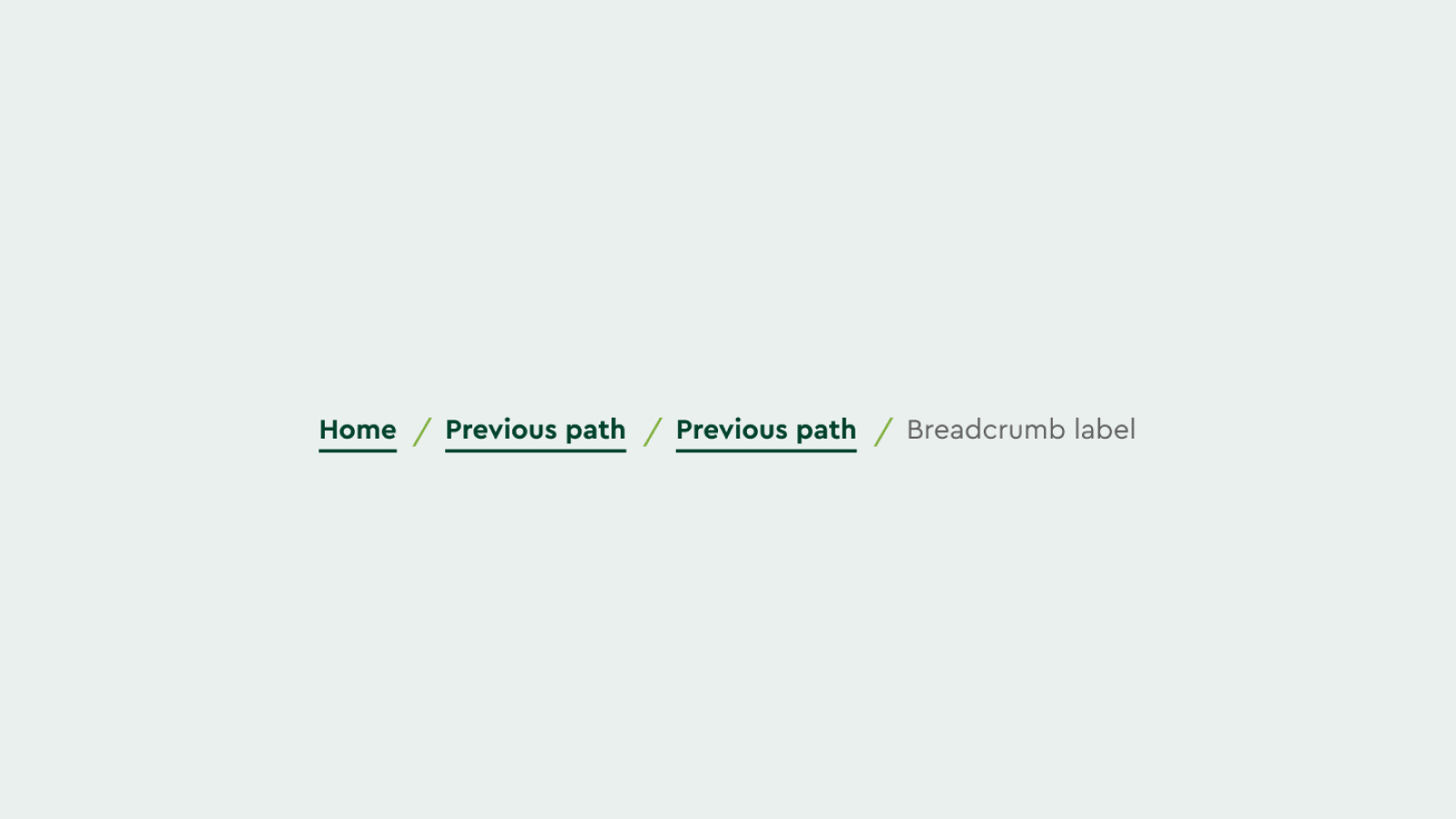 Breadcrumbs