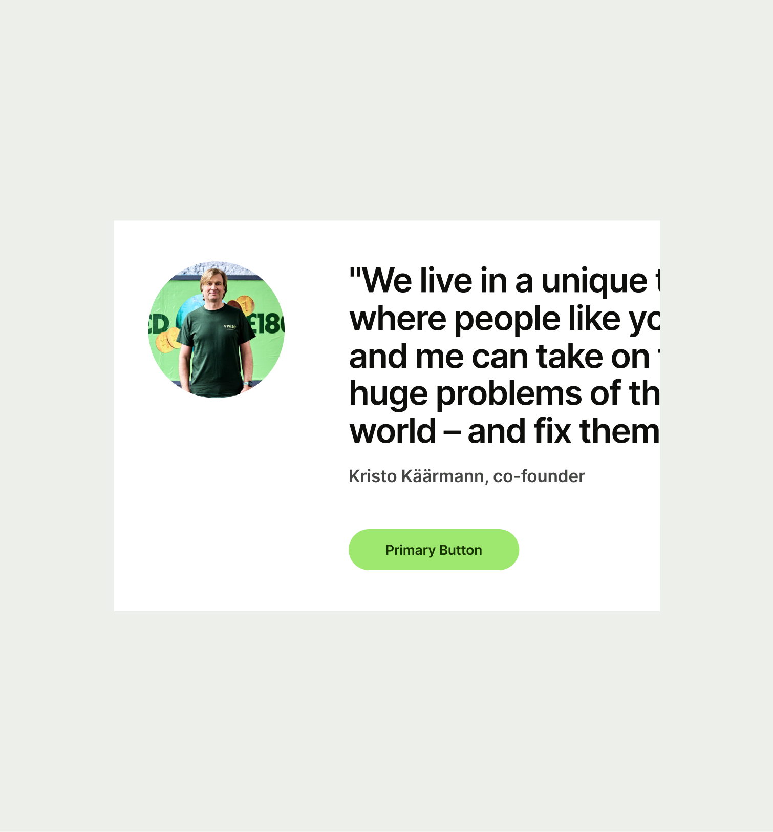 Quote Text pattern on tablet