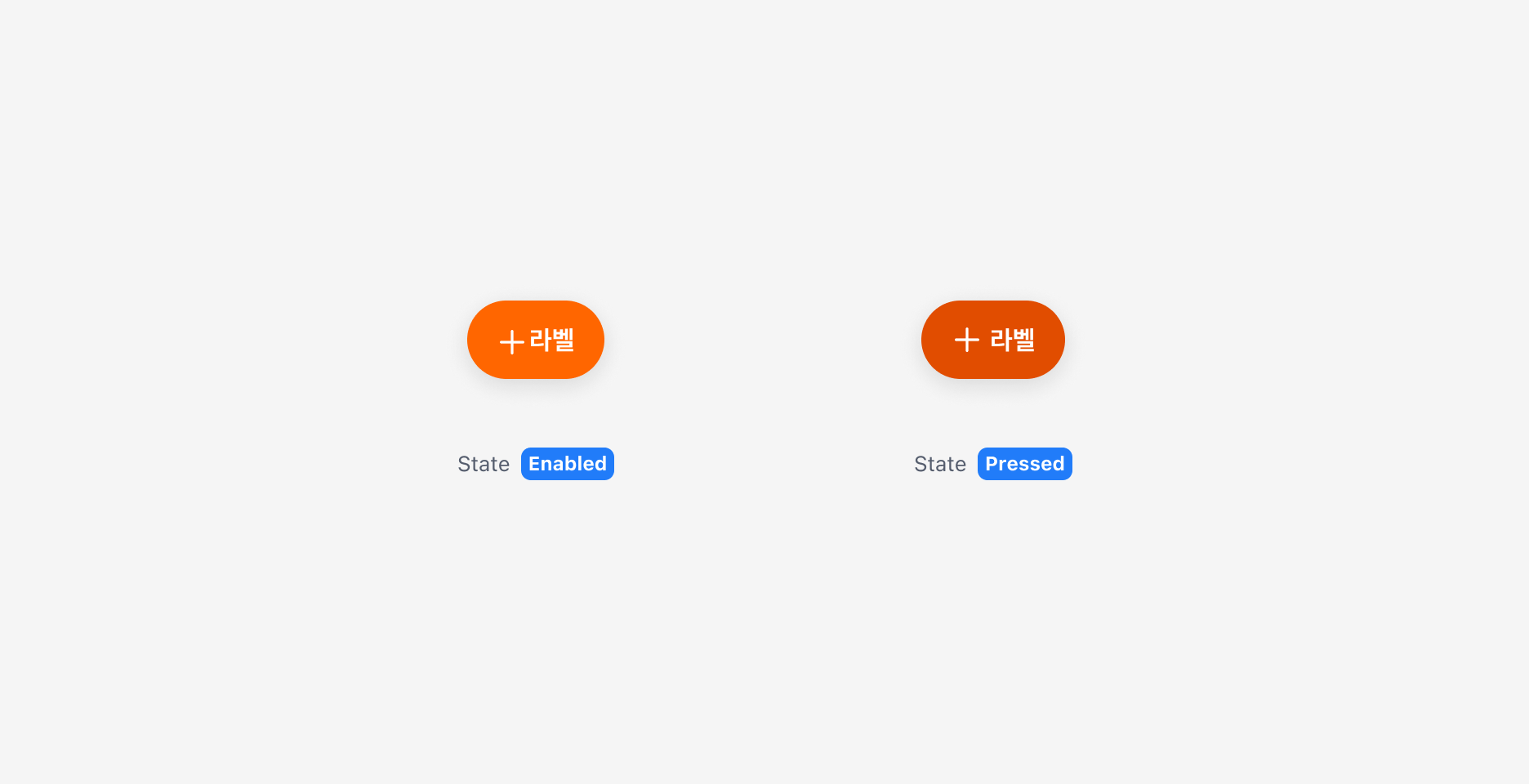 Floating Action Button의 State - Enabled, Pressed