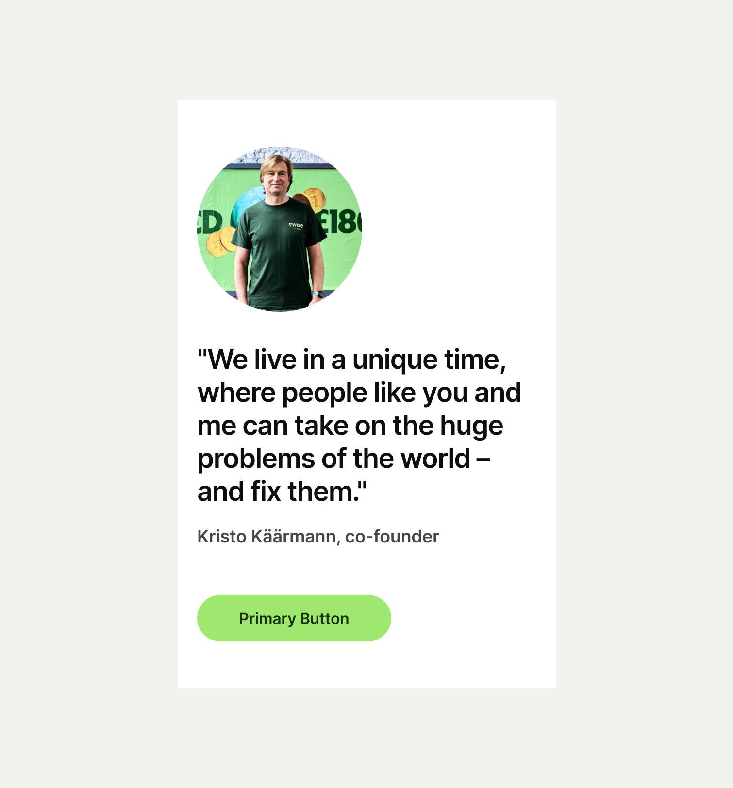 Quote Text pattern on mobile