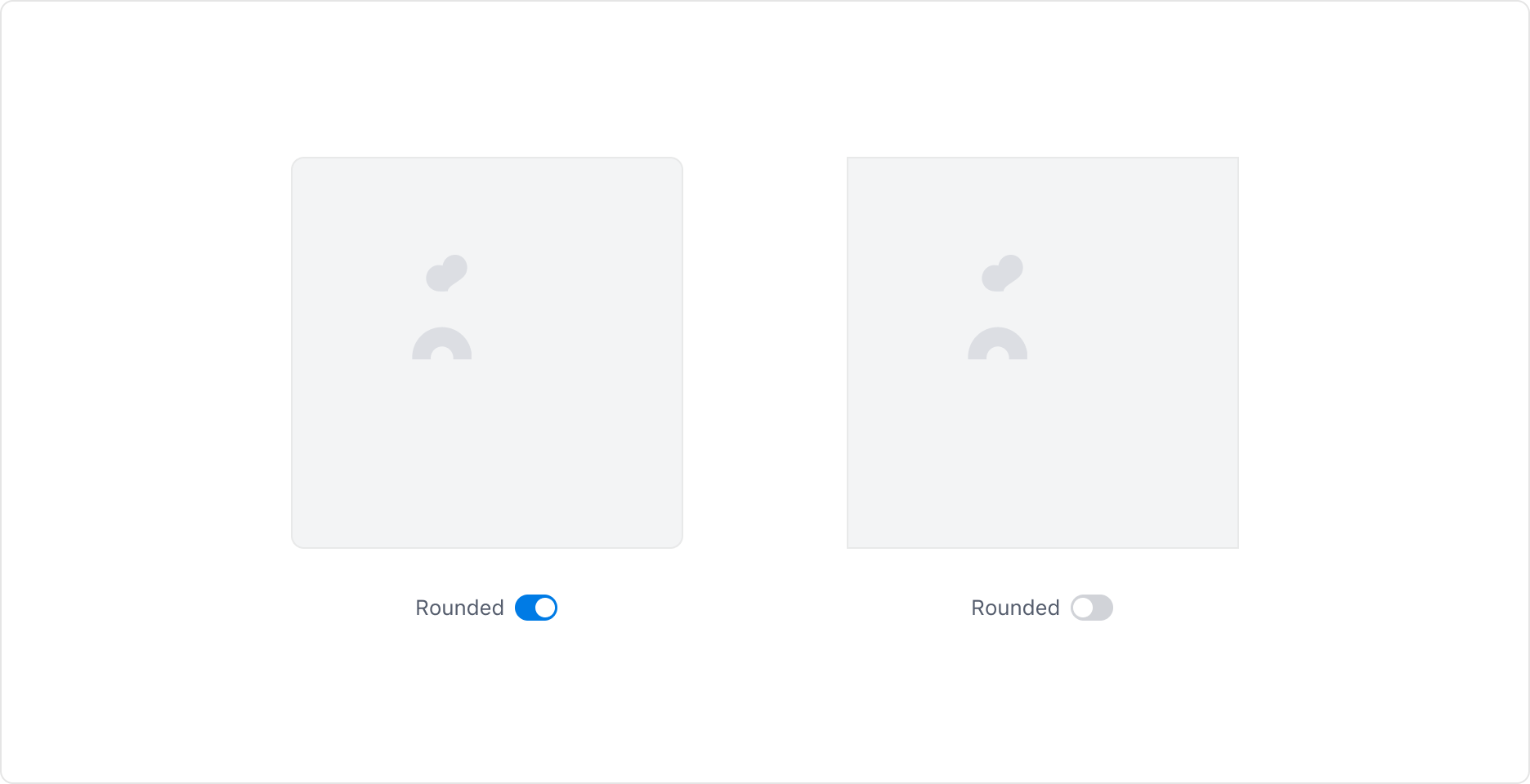 Image Frame의 Border Radius Property