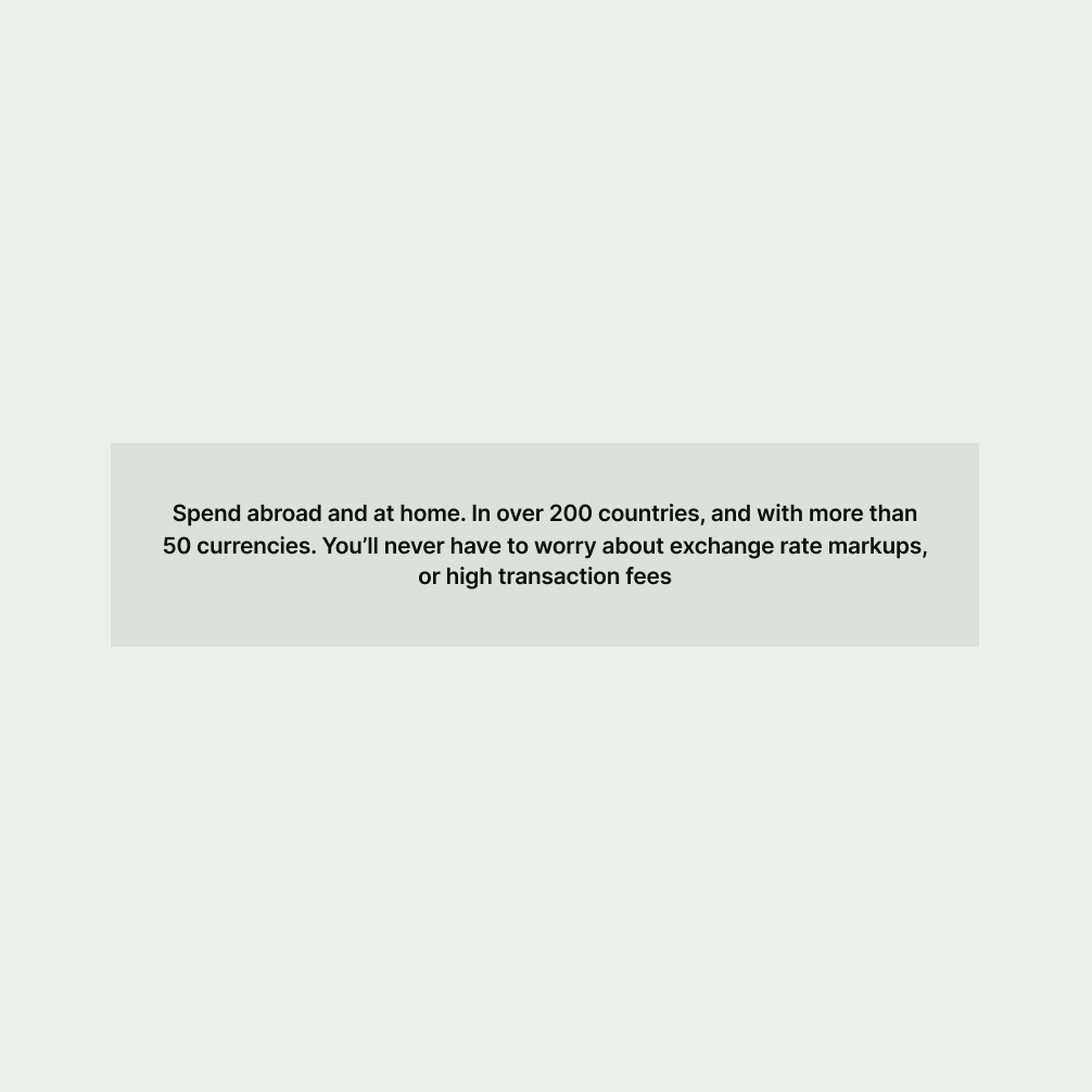 Text Intro pattern in Neutral theme