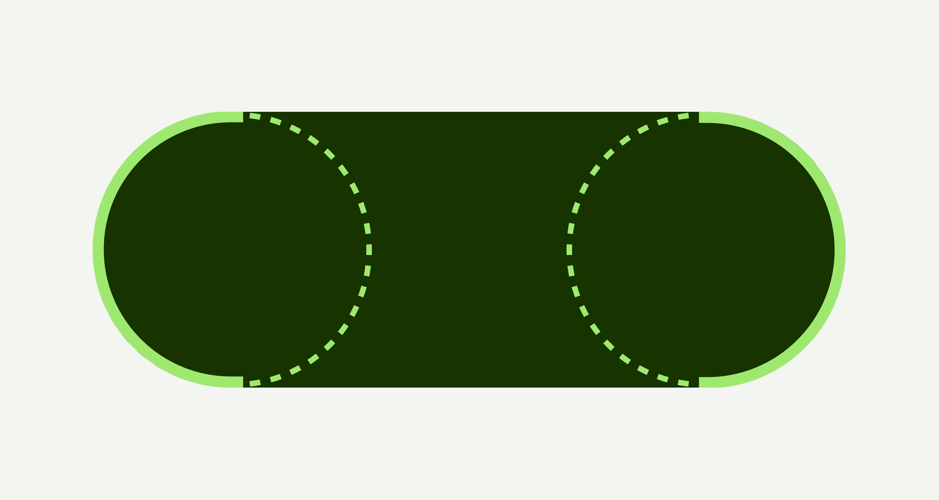 A diagram showing the radius of a circle.