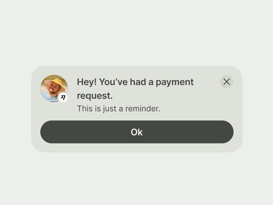 Neutral action prompt