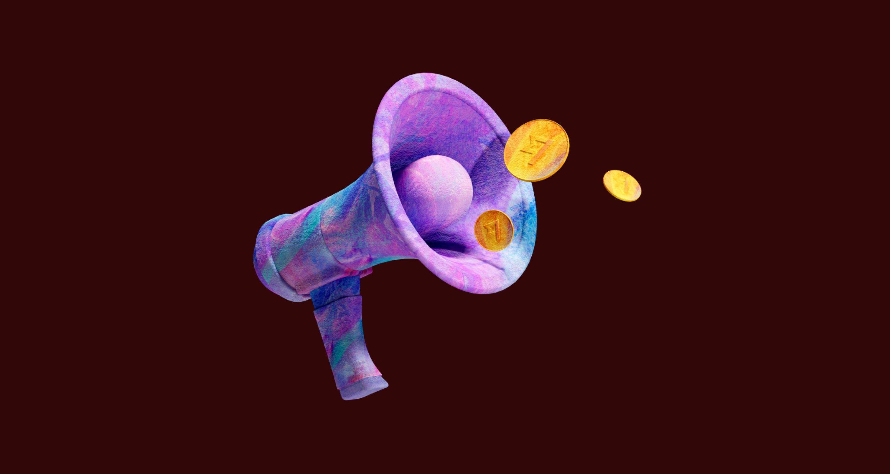 The word 'Stories' with a megaphone illustration.