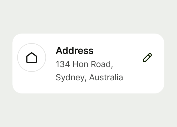 List item with edit