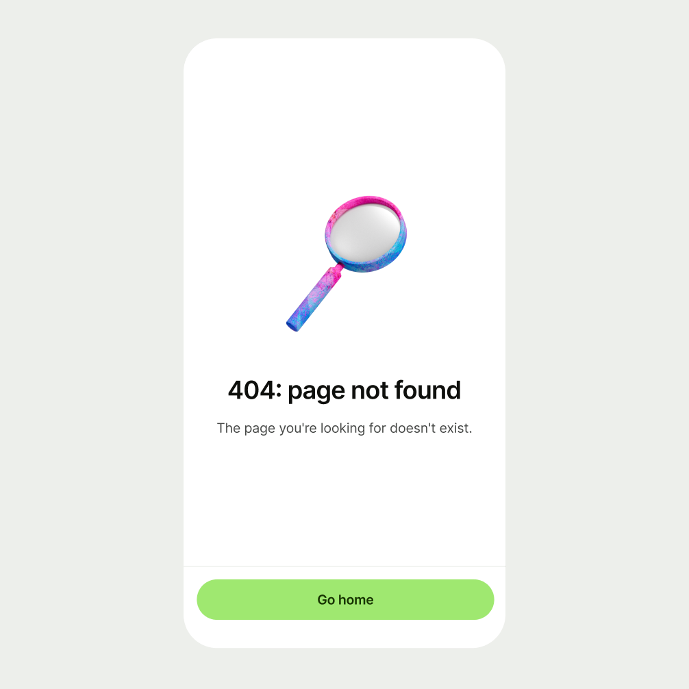 Illustration usage of a magnifying glass